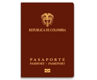 Republic of Colombia passpor