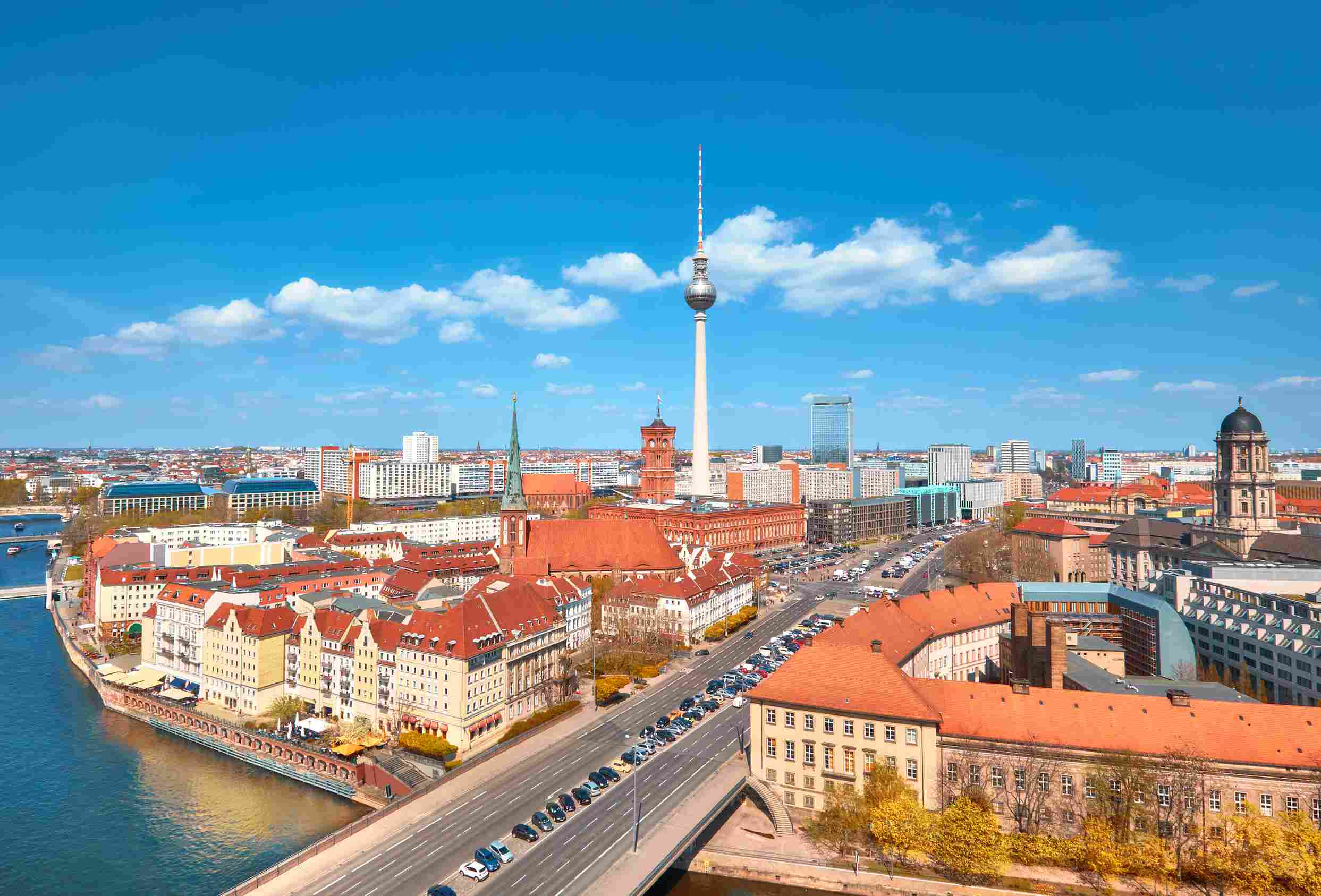 https egypt eta com images aerial view of central berlin on a bright day in autumn including river spree and television tower