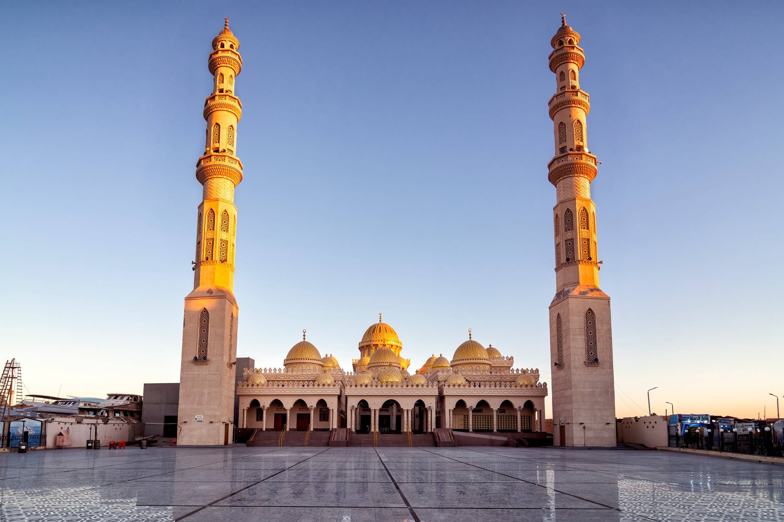 https egypt eta com images al mina mosque in hurghada egypt beautiful evening light