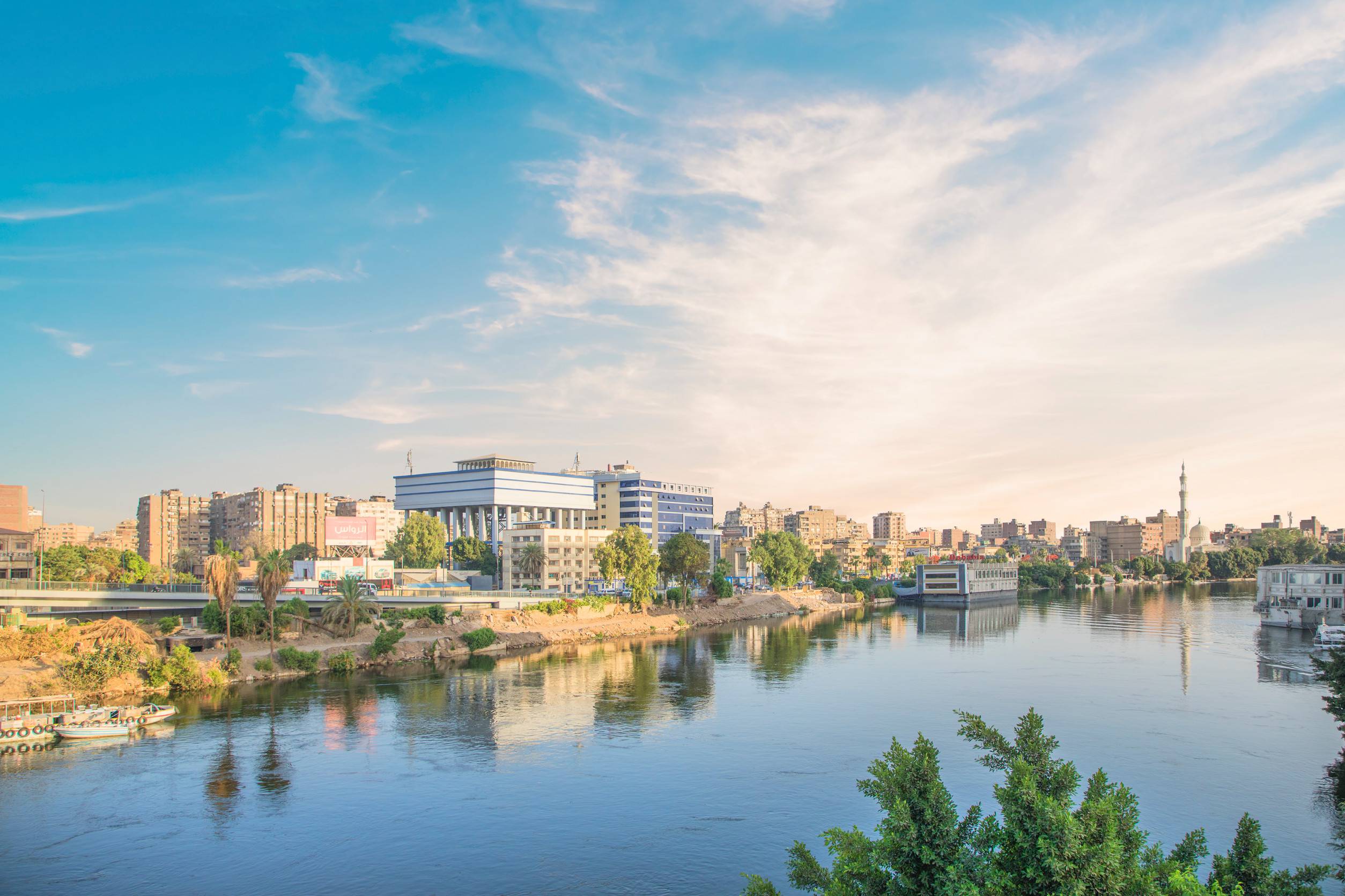 https egypt eta com images beautiful view of the buildings on the waterfront in cairo egy