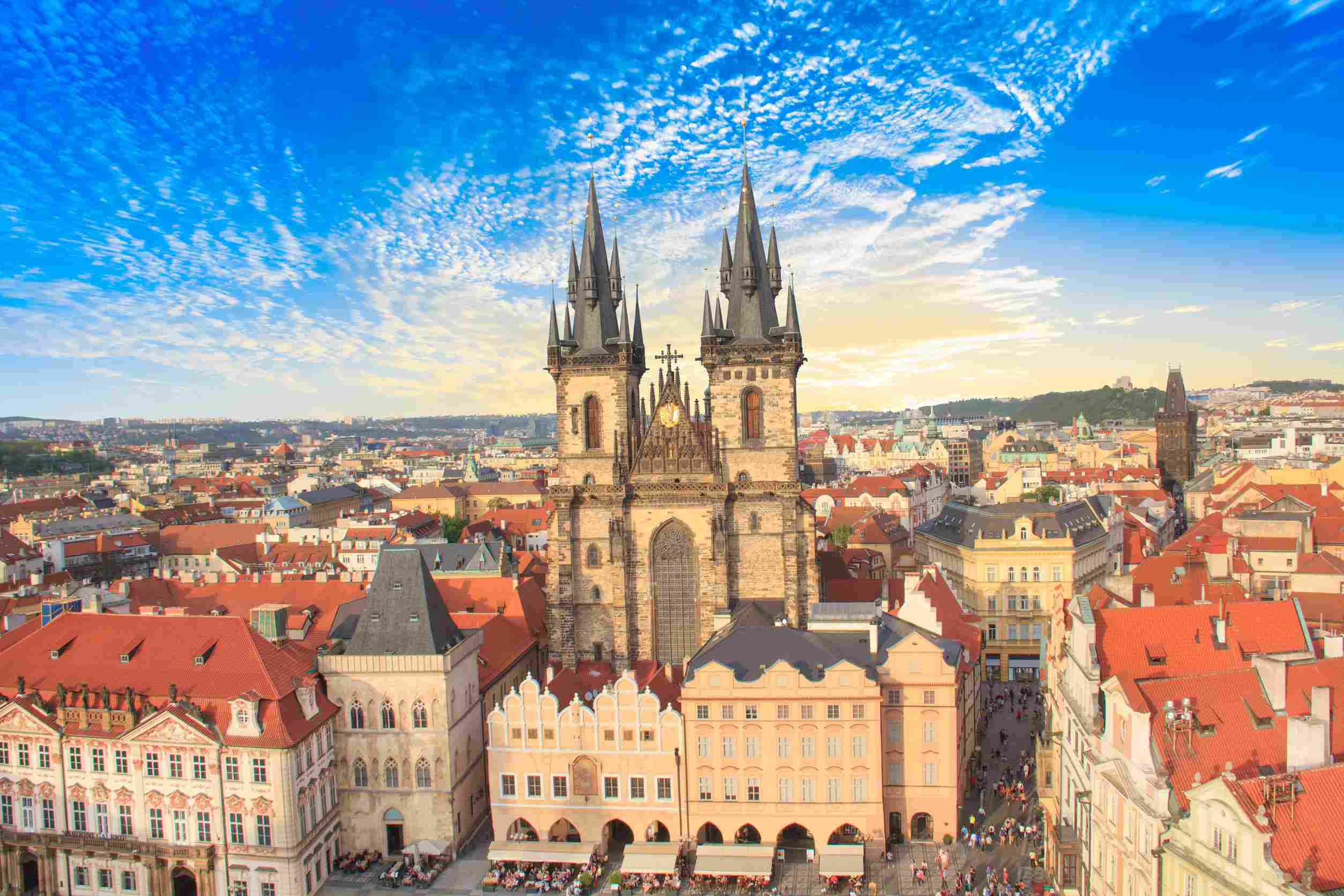 https egypt eta com images beautiful view of the old town square and tyn church in prague czech republic