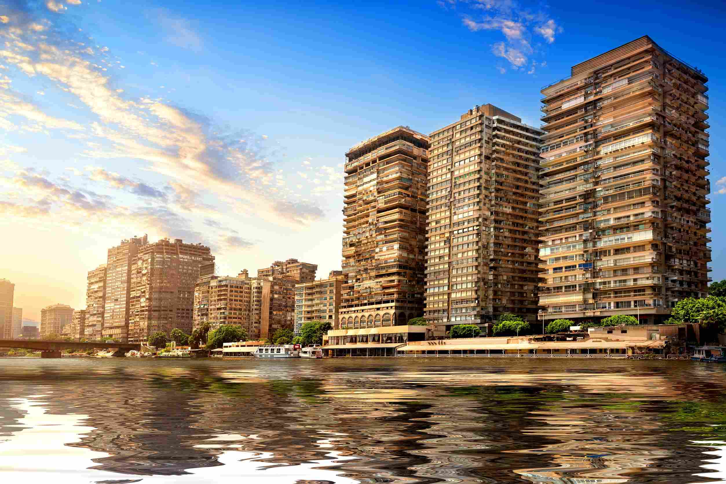 https egypt eta com images buildings of cairo on the bank of nile