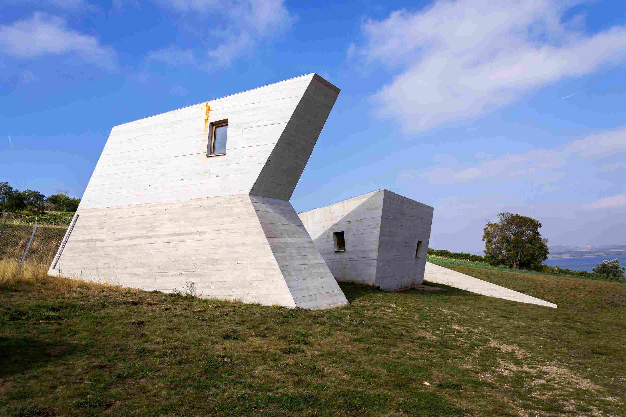 https egypt eta com images concrete parts of pavlov archaeological park building on banks of nove mlyny water reservoir near