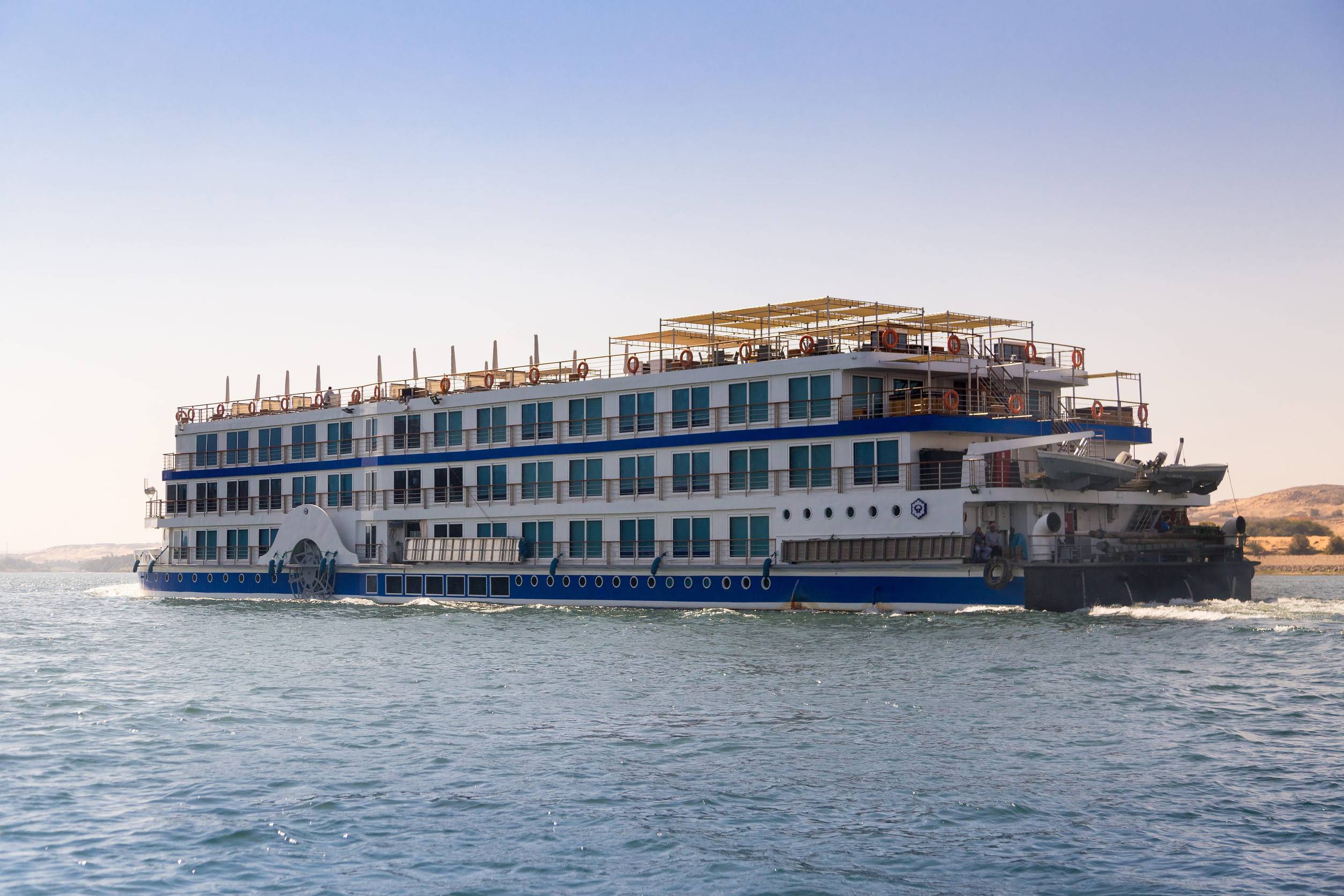 Cruise Ship On Nile River Egypt Cruise Ship On Nile River Egypt