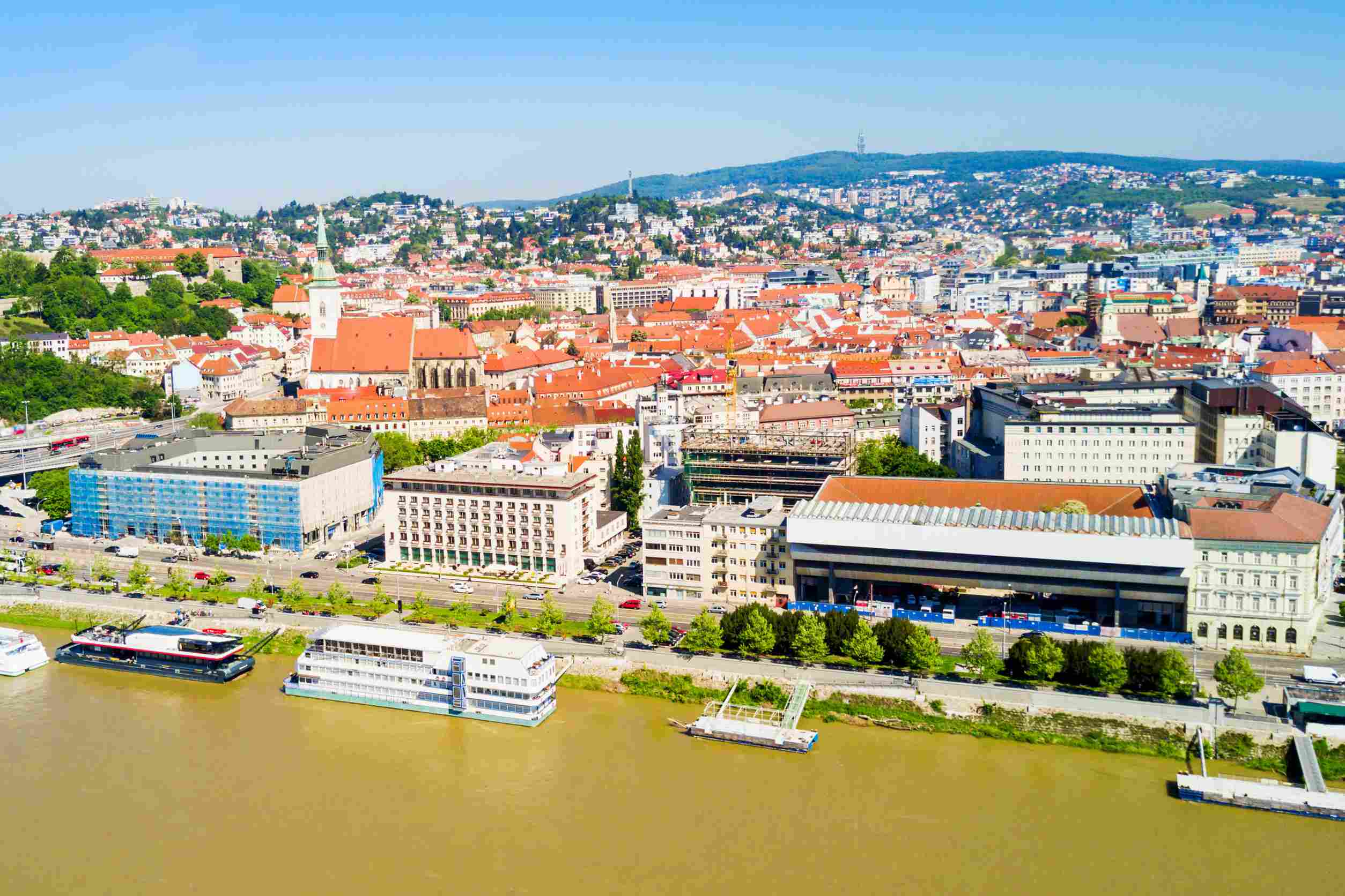 https egypt eta com images danube river aerial panoramic view in bratislava bratislava is a capital of slovakia
