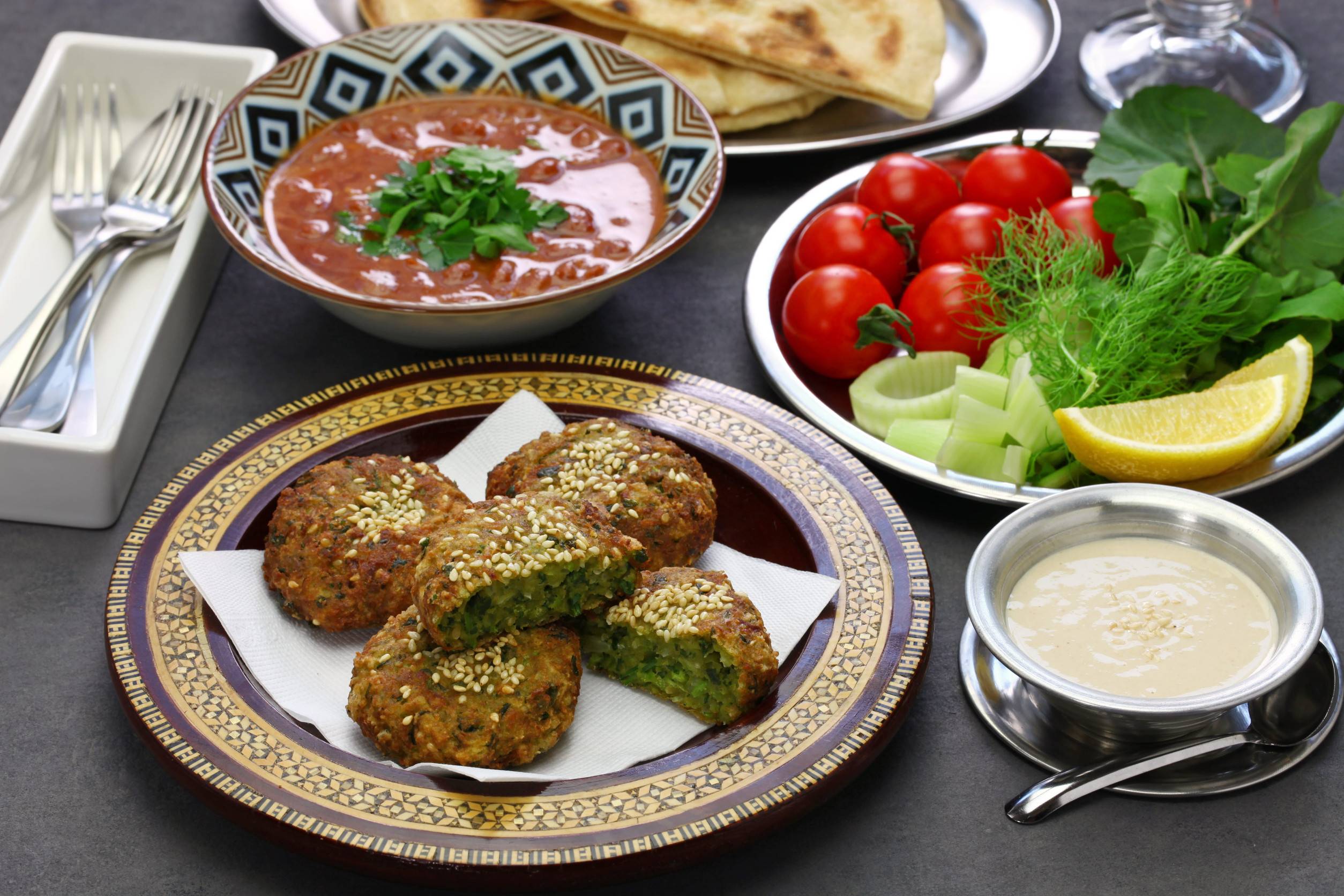 Egyptian Taameya dish Egyptian Taameya dish