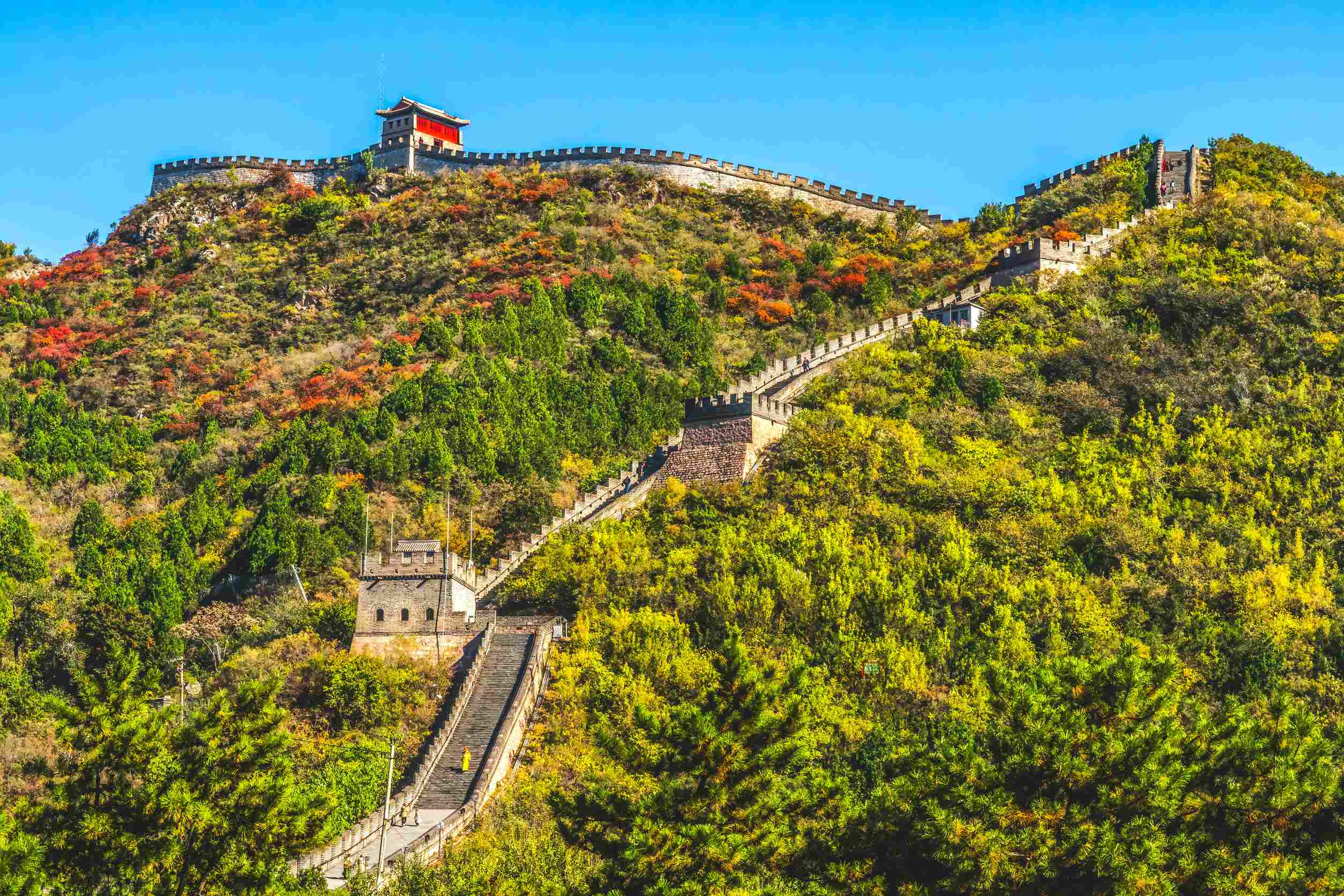 https egypt eta com images fall colors towers great wall inner section juyongguan beijing china juyongguan is northern