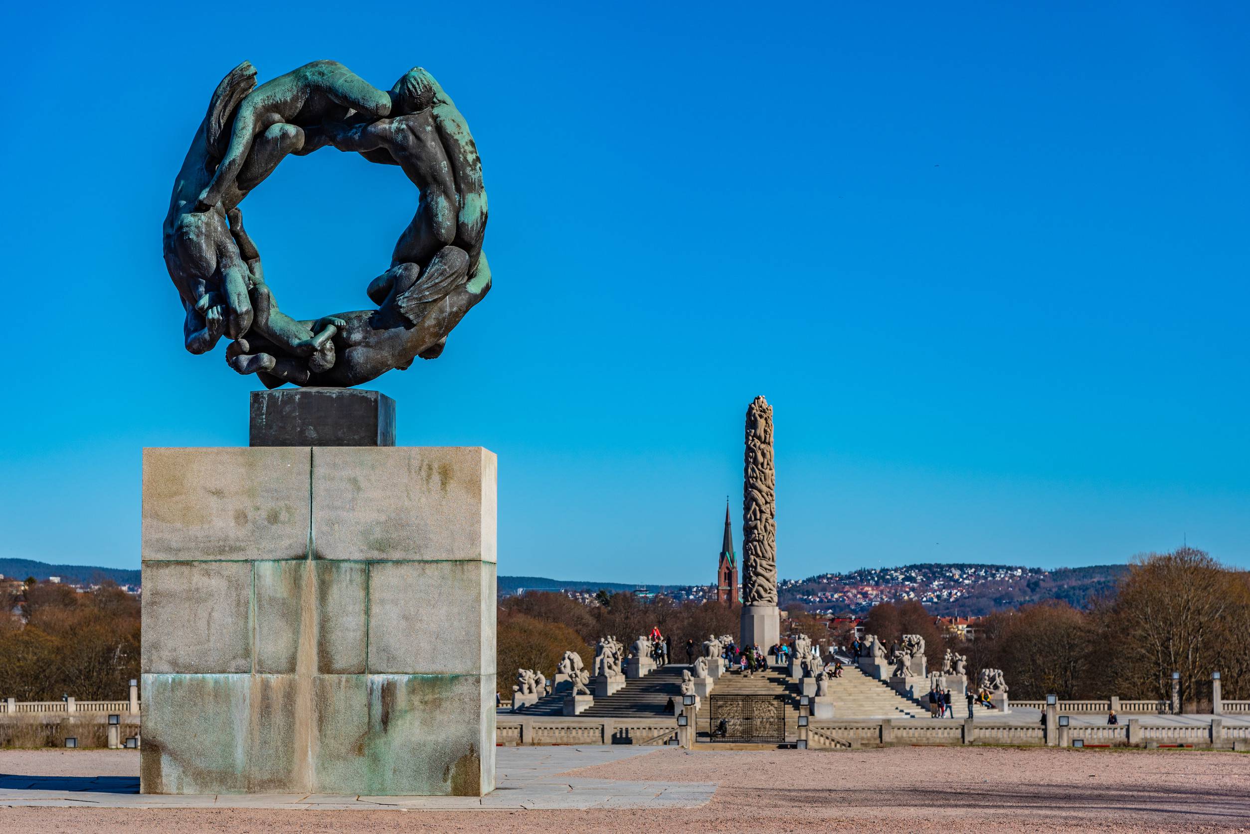 https egypt eta com images monolith landmark in the vigeland park in oslo norway