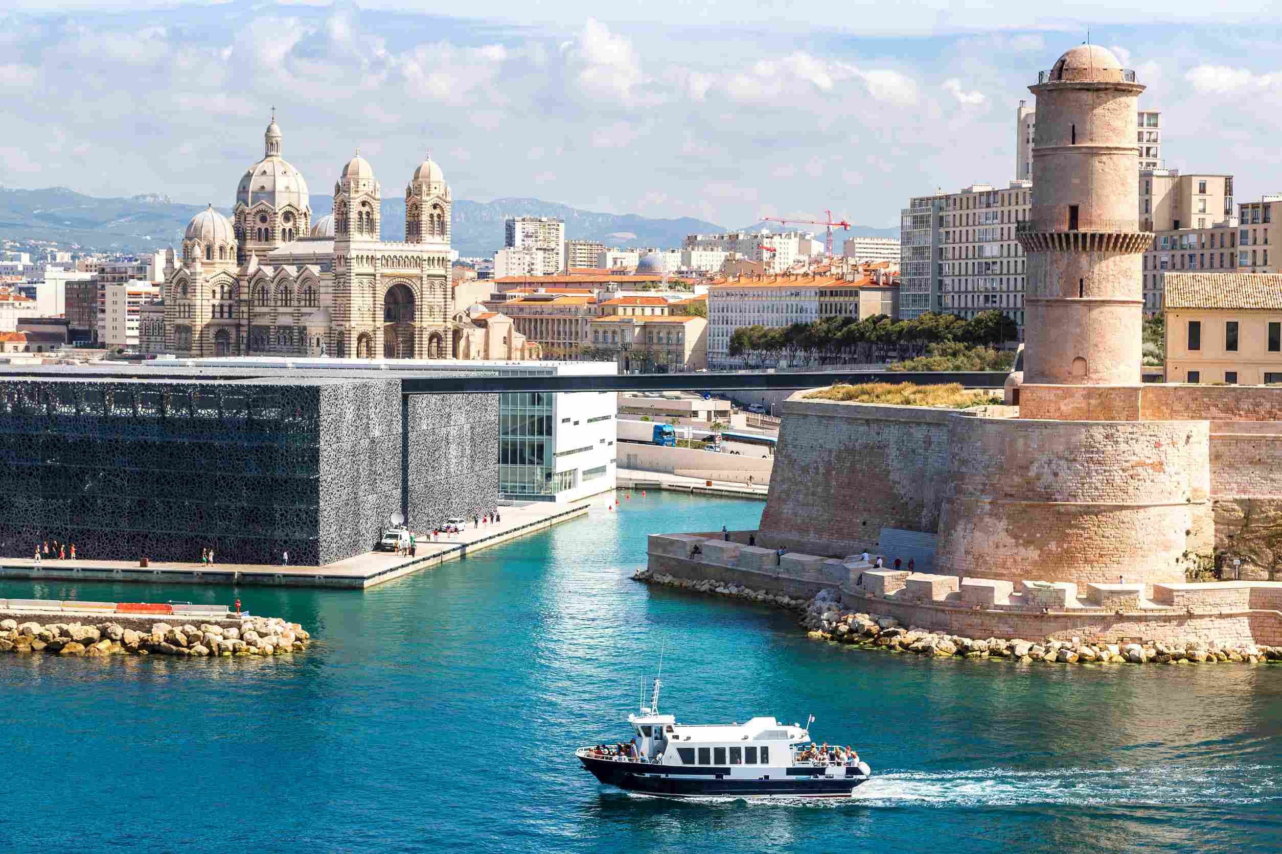 https egypt eta com images saint jean castle and cathedral de la major and the vieux port in marseille france