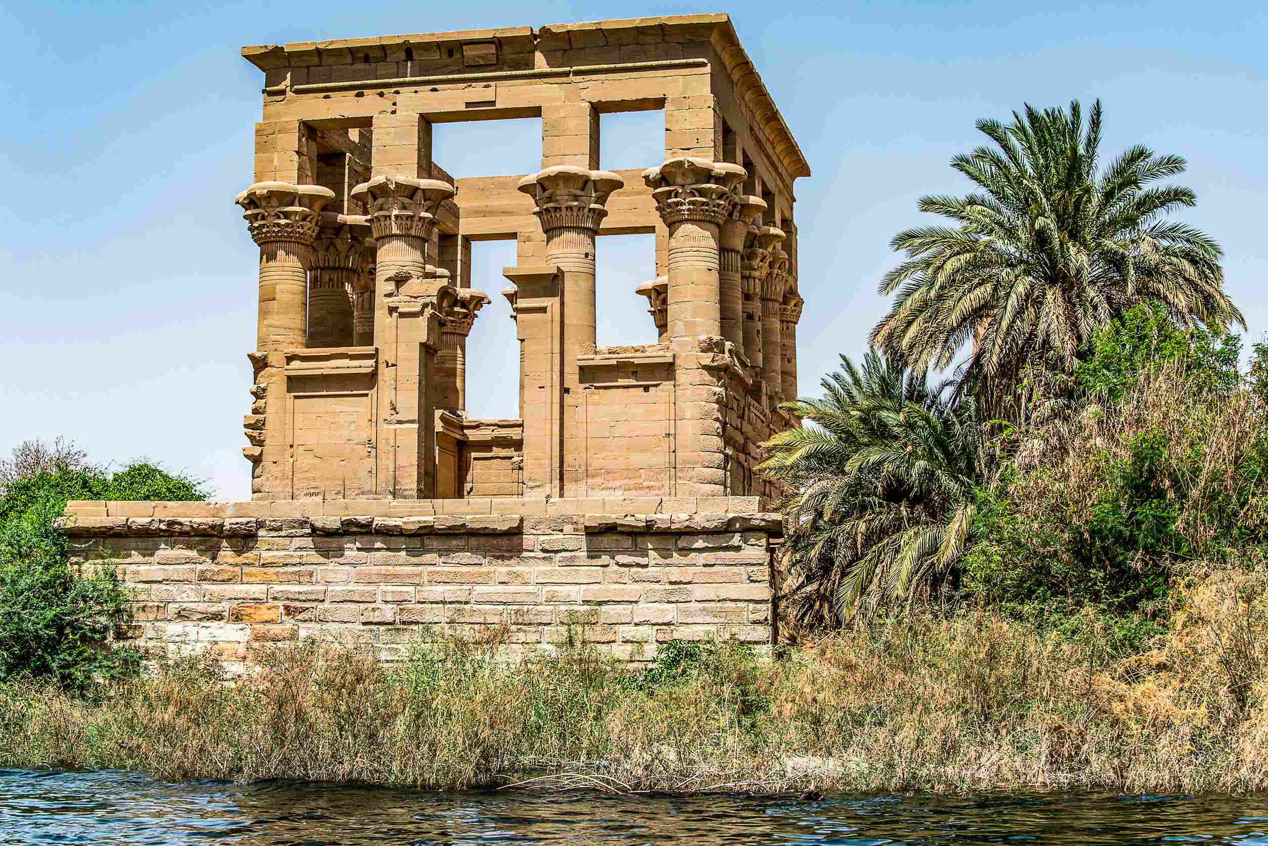 https egypt eta com images the temple of isis from philae at its current location on agilkia island in lake nasser