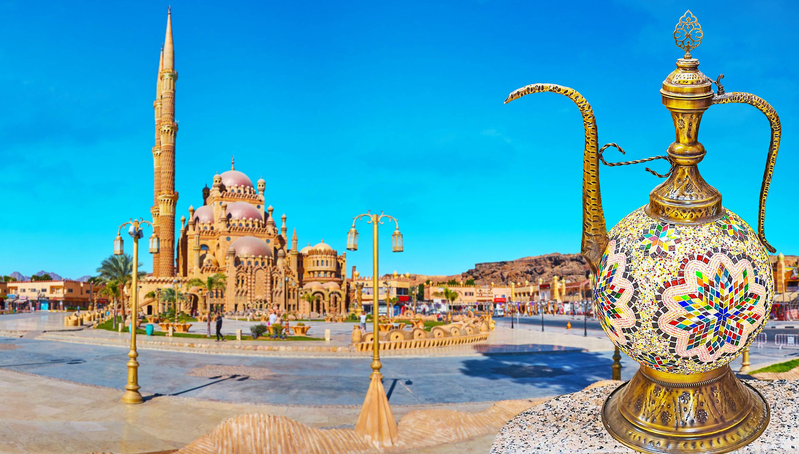 https egypt eta com images traditional arabian coffee pot with long spout and pattern of glass pieces on the table of out