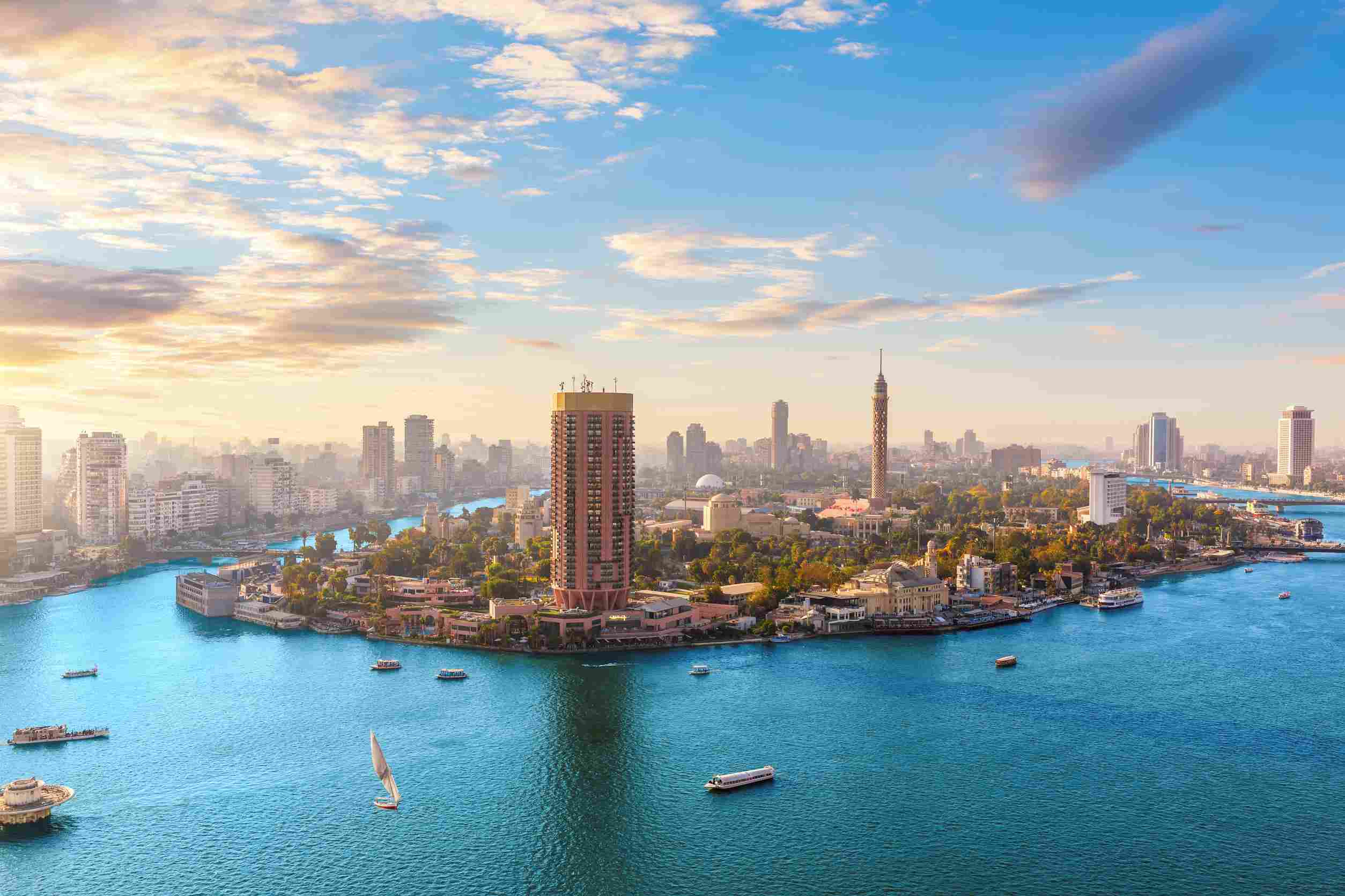 https egypt eta com images view on the nile and gezira island of cairo panorama from above egy